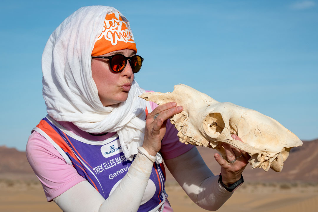 Geneviève, bénévole canadienne