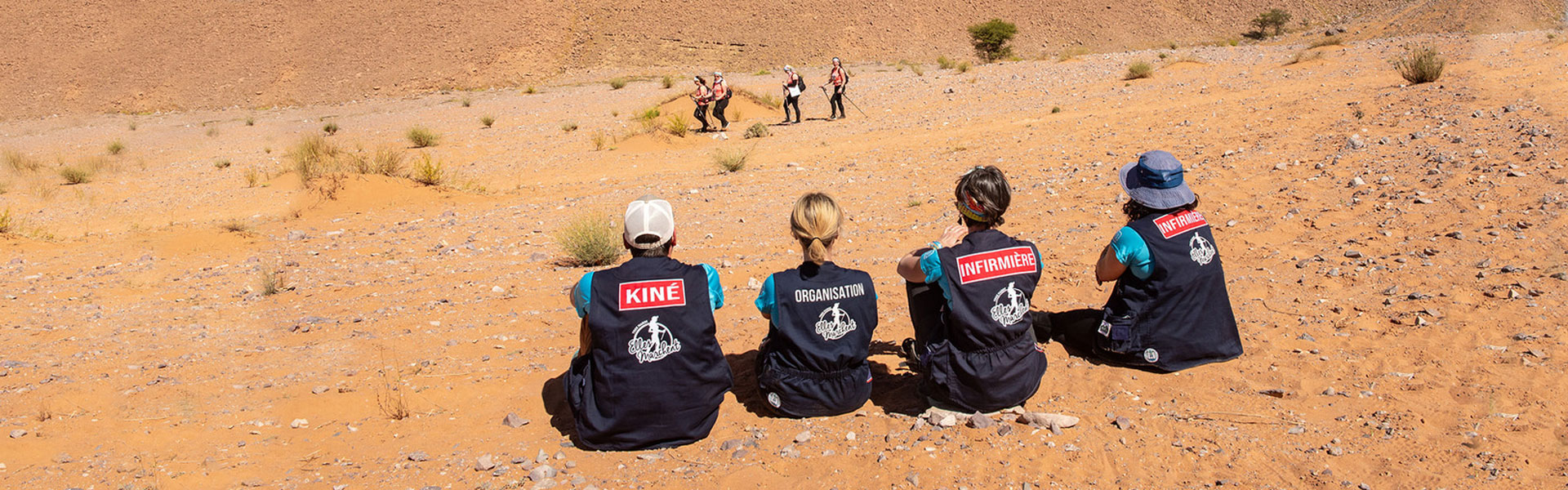 Les Bénévoles du Trek Elles Marchent