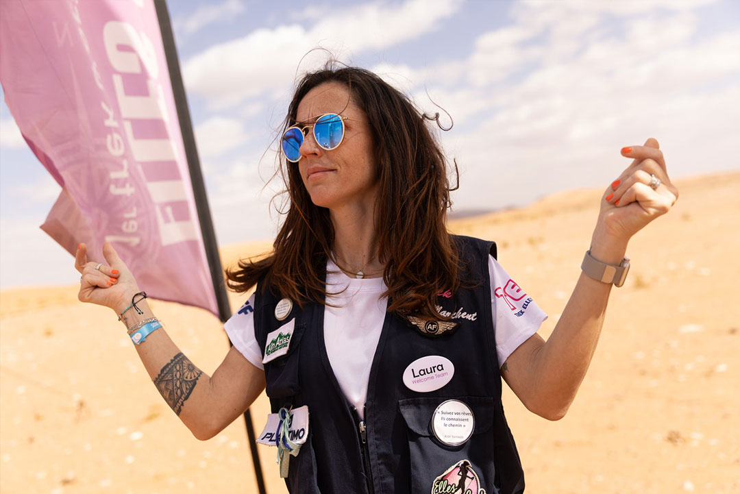 Laura, bénévole depuis le 1er Trek